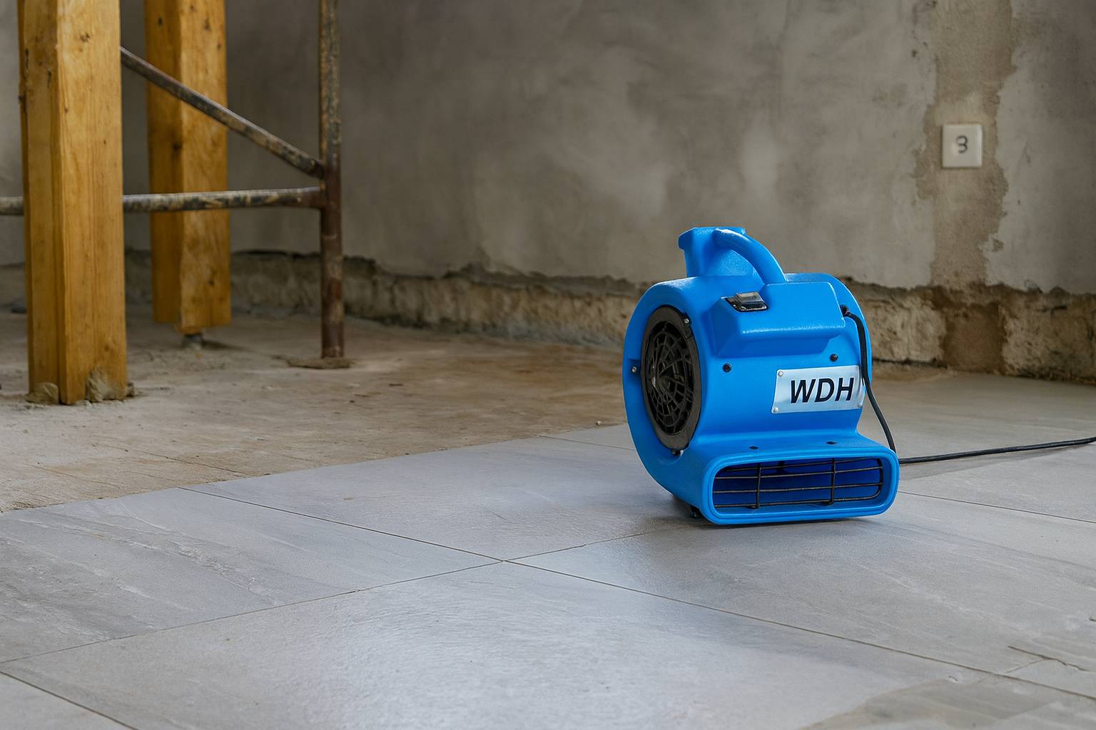 WDH Mini Turbolüfter WDH-C20 - Gebläse, Lüfter, Förderventilator - 420 m³/h Luftumwälzung