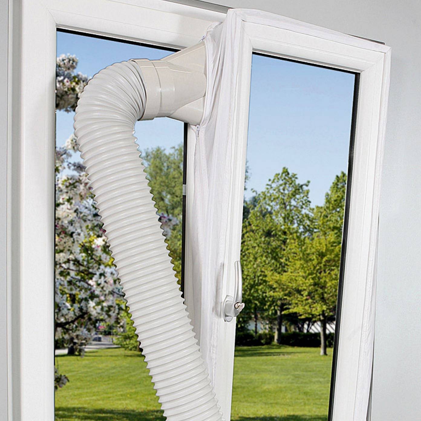 WDH Window Kit/Fensterabdichtung Klimagerät - Kein Eindringen von Außenhitze, warmer Abluft, Feuchtigkeit