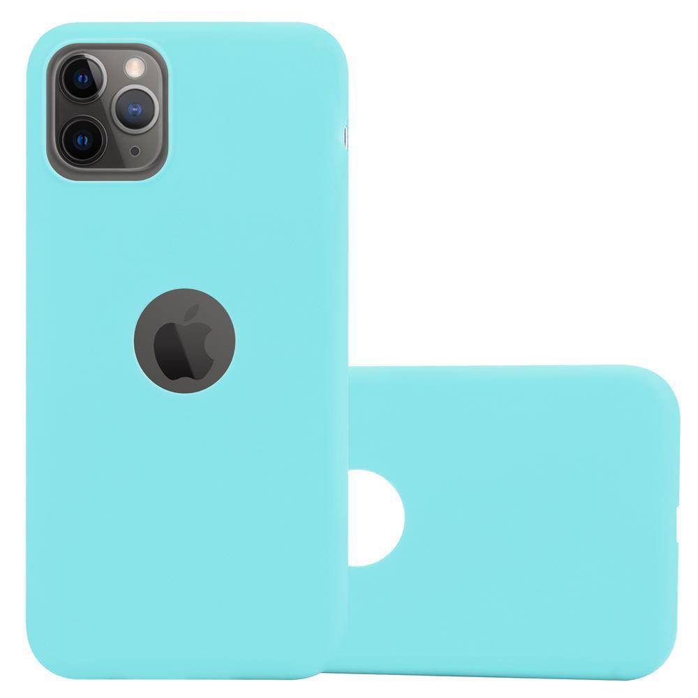 Cadorabo Hülle für Apple iPhone 11 PRO MAX Schutzhülle in Blau Handyhülle TPU Silikon Etui Case Cover