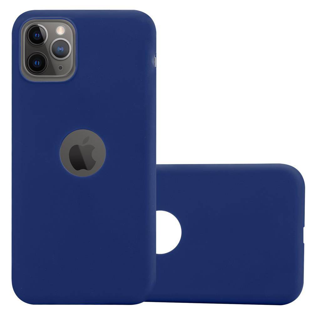 Cadorabo Hülle für Apple iPhone 11 PRO MAX Schutzhülle in Blau Handyhülle TPU Silikon Etui Case Cover
