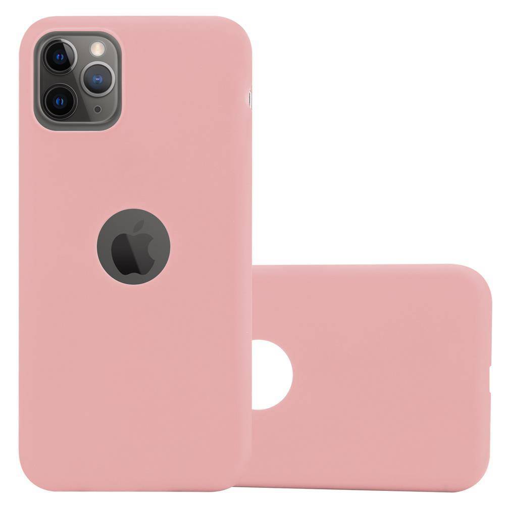 Cadorabo Hülle für Apple iPhone 11 PRO MAX Schutzhülle in Rosa Handyhülle TPU Silikon Etui Case Cover