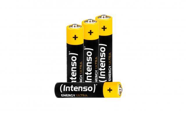 Intenso 7501414, Einwegbatterie, AAA, Alkali, 1,5 V, 4 Stück(e), 1250 mAh