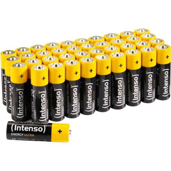 Intenso Batteries Energy Ultra AA LR06 40er frustfrei Pack