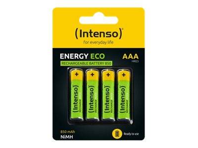 Intenso Energy Eco - Batterie 4 x AAA - NiMH - (wiederaufladbar)