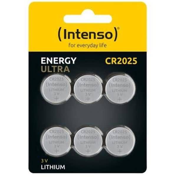 Intenso Lithium Knopfzellen Energy Ultra CR 2025 6er Blister
