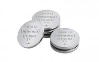 Intenso Lithium Knopfzelle, Einwegbatterie, CR2032, Lithium-Manganese Dioxide (LiMnO2), 3 V, 10 Stück(e), 220 mAh