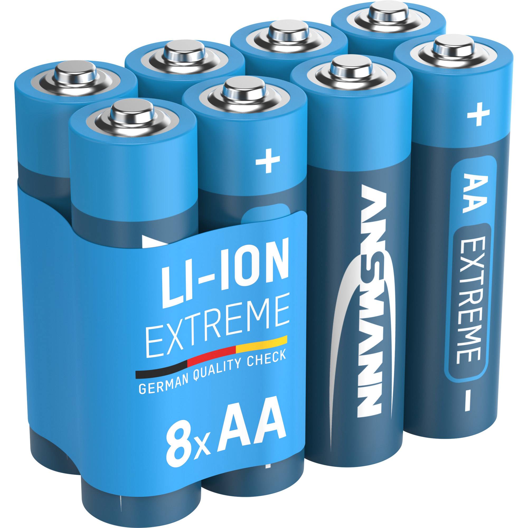 ANSMANN Extreme Lithium AA - Batterie 8 x AA-Typ