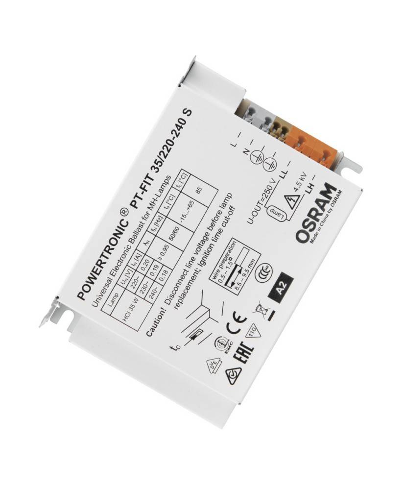 OSRAM BETRIEBSGERÄTE Elektronischer Trafo PT-FIT 35/220-240S