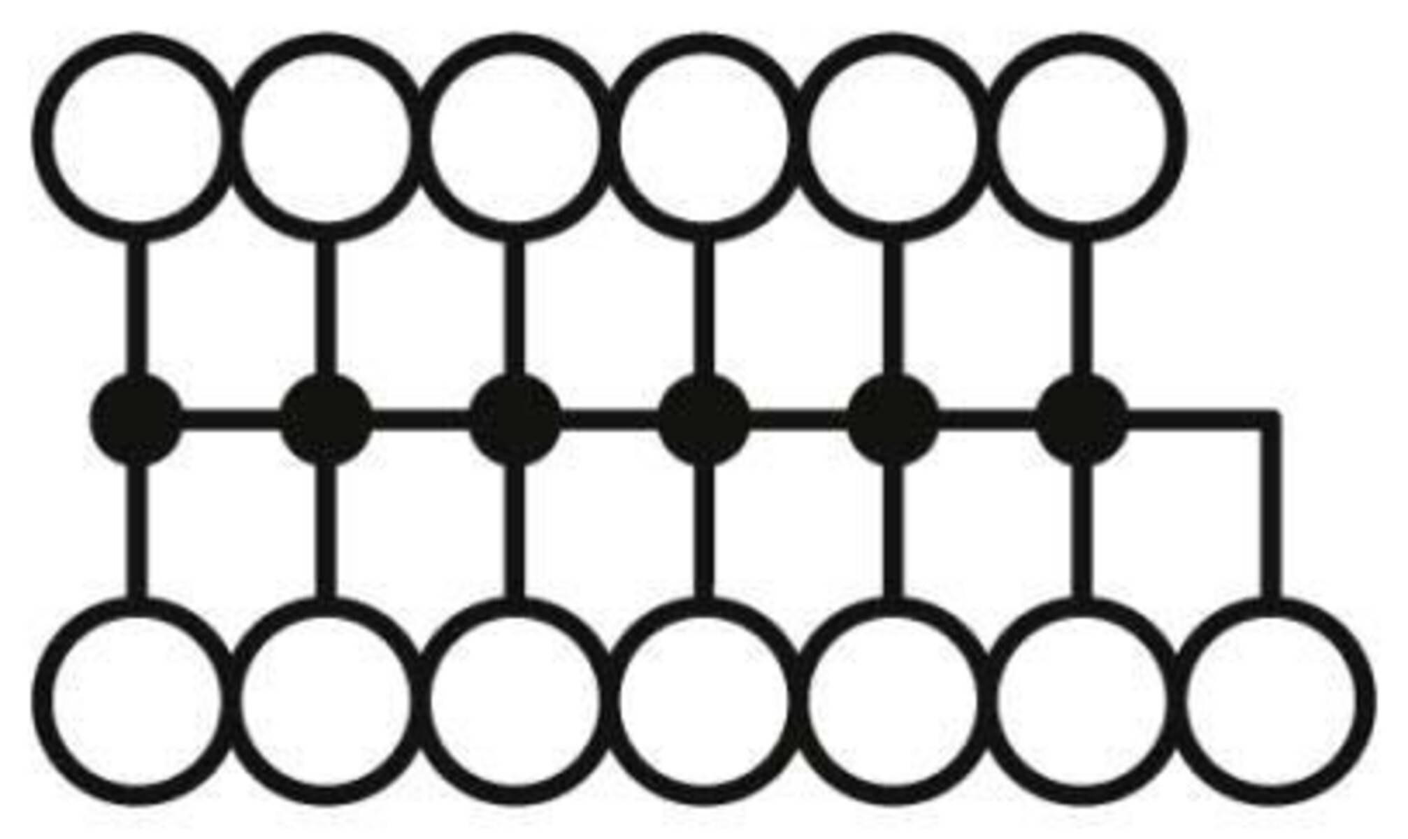 Phoenix Contact Verteilerblock PTFIX 6/12X2,5 BK