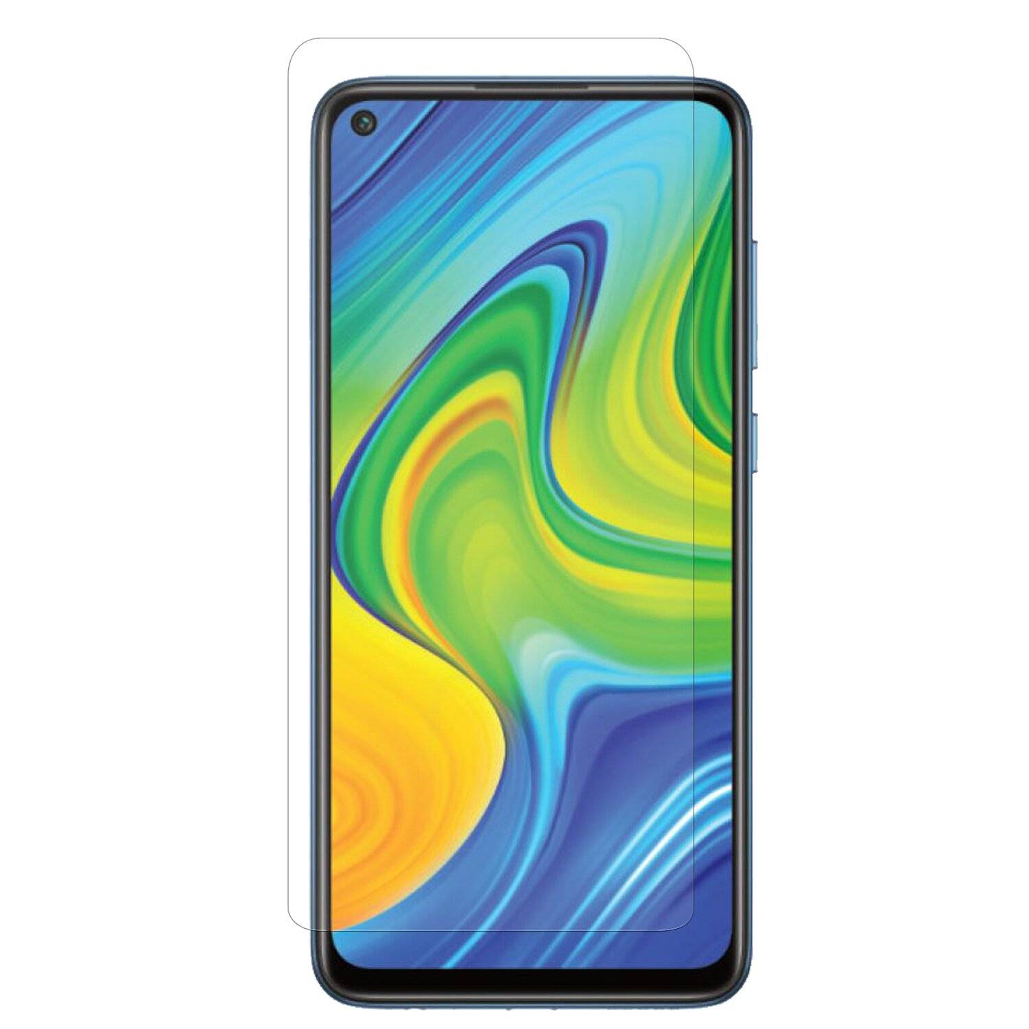 cofi1453 3X Schutz Schutz Glas 9H Tempered Glass Display Schutz Folie Display Glas Screen Protector kompatibel mit XIAOMI REDMI NOTE 9 PRO