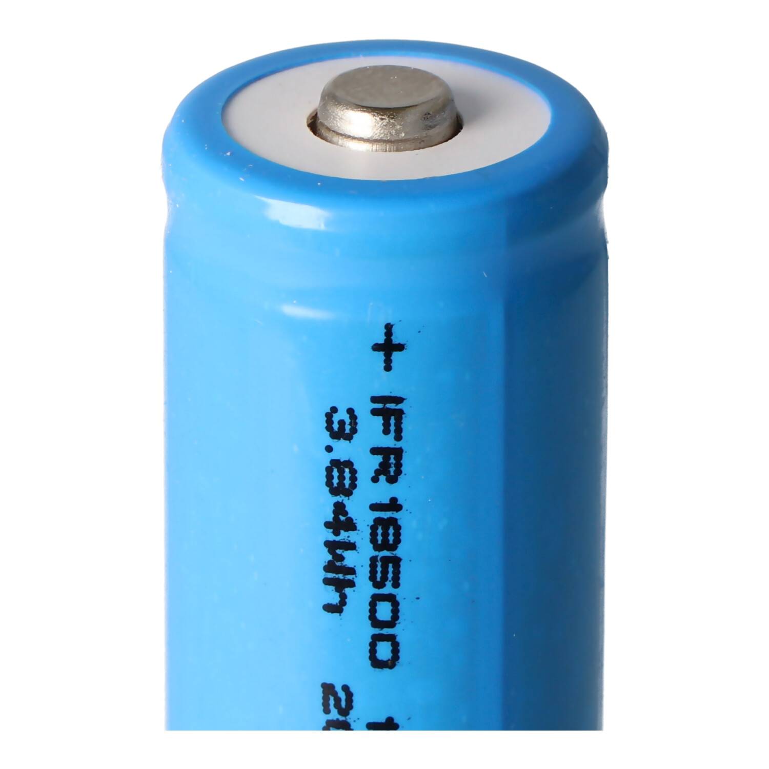 2 Stück Akku passend für Duracell Solar Lithium Phosphat Akku 18500 Li-FePo4 mit 3,2 Volt und 1000mAh, 17,5x48mm