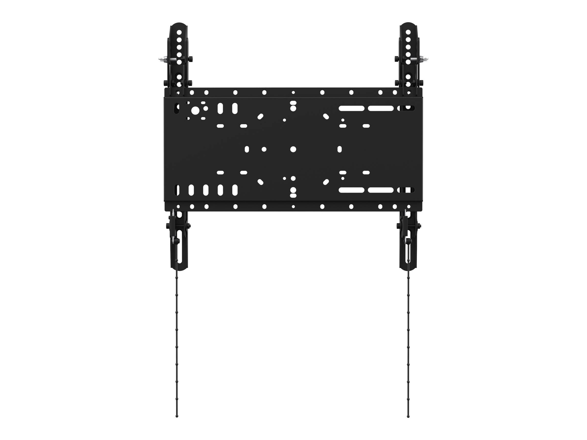 Vision VFM-W4X4T - Heavy Duty - Klammer - neigen - für Media Player / LCD-Display - kaltgewalzter Stahl - Schwarz - Bild