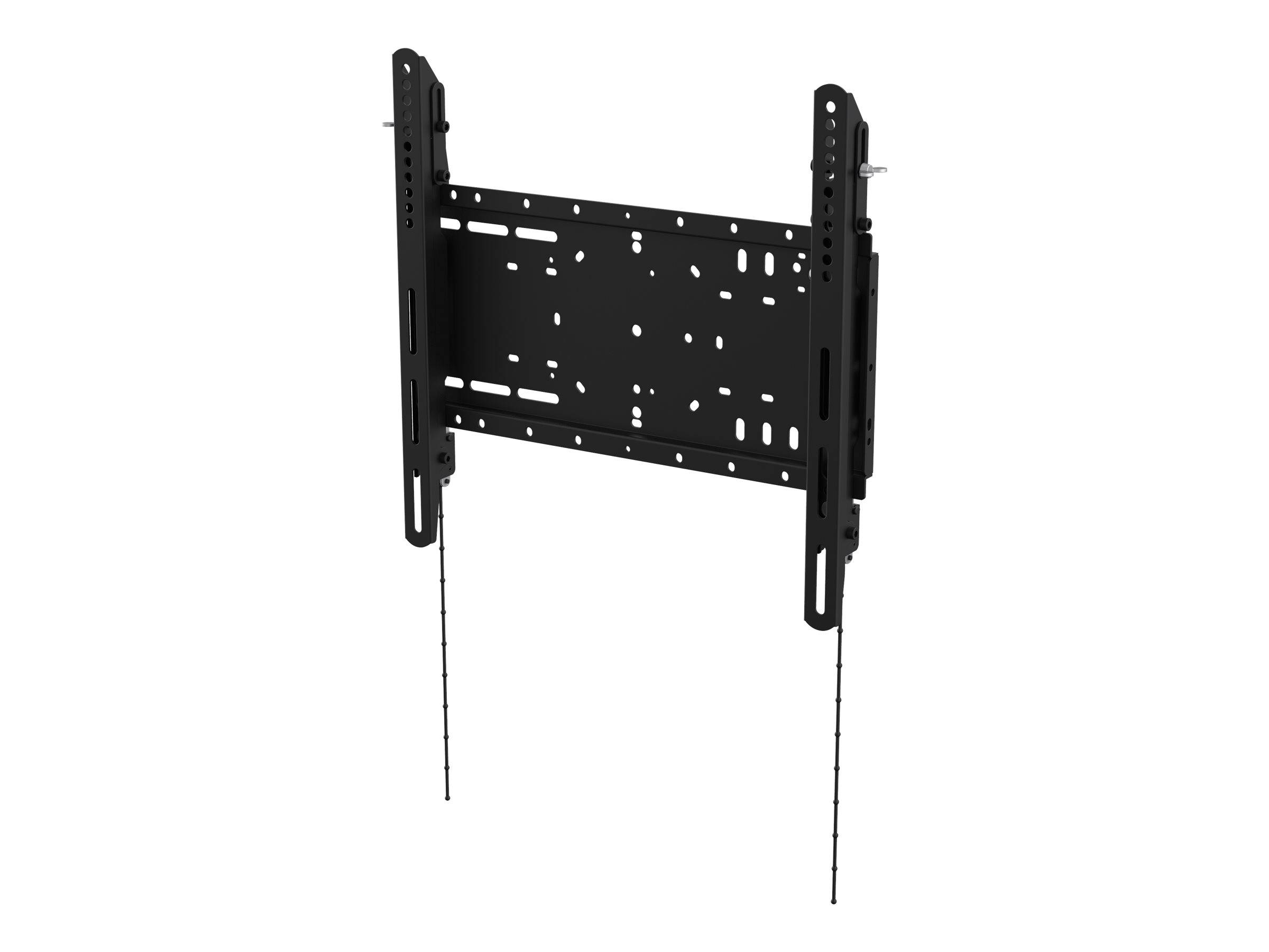 Vision VFM-W4X4T - Heavy Duty - Klammer - neigen - für Media Player / LCD-Display - kaltgewalzter Stahl - Schwarz - Bild