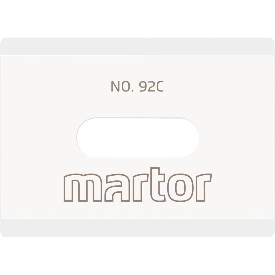 Ersatzklinge Nr.92C, f.SECUMAX 320, SECUPRO MARTEGO, SECUPRO MERAK, Keramik, 2/VE