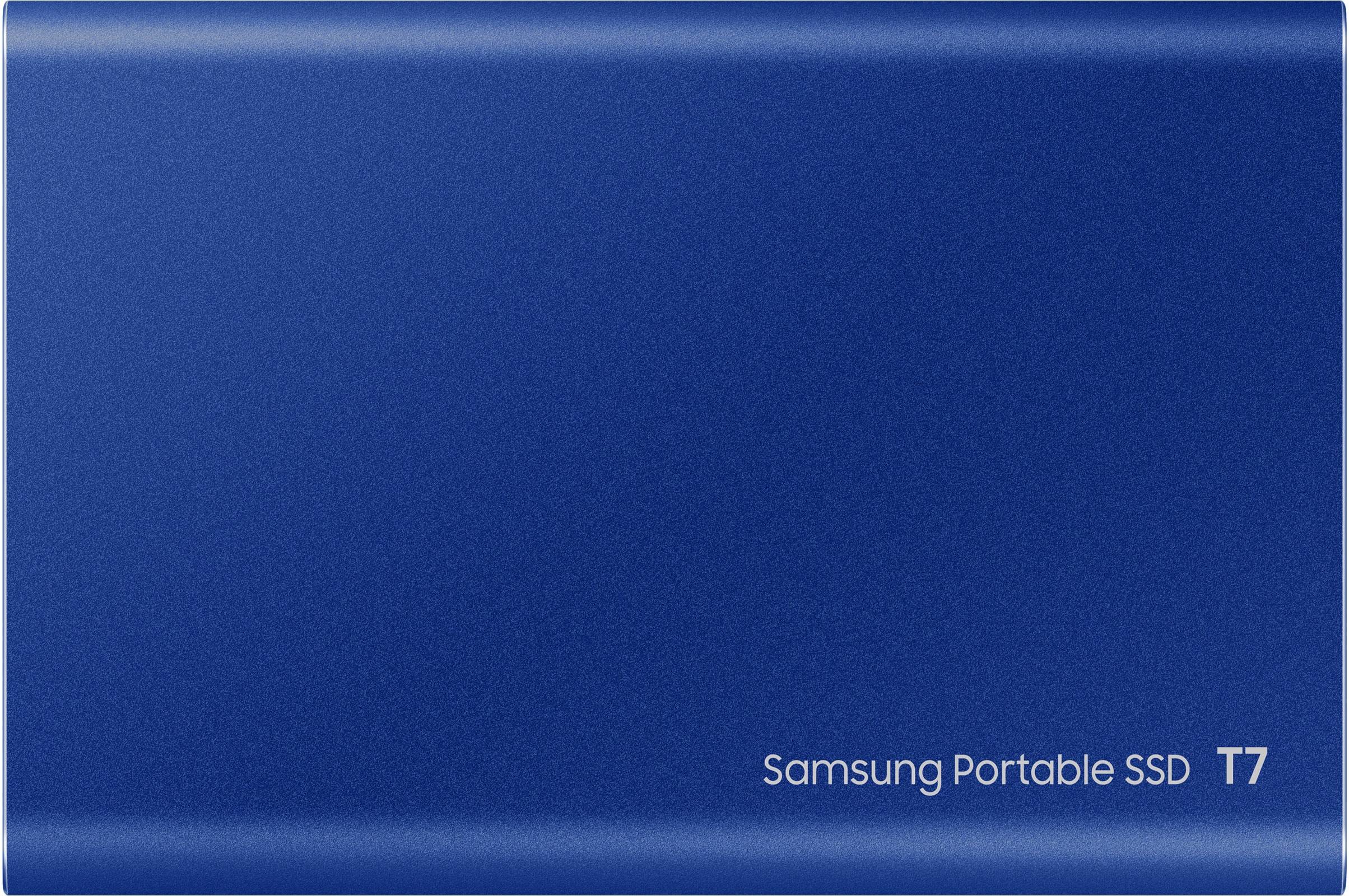 SAMSUNG Externe SSD Portable T7 2TB Blau