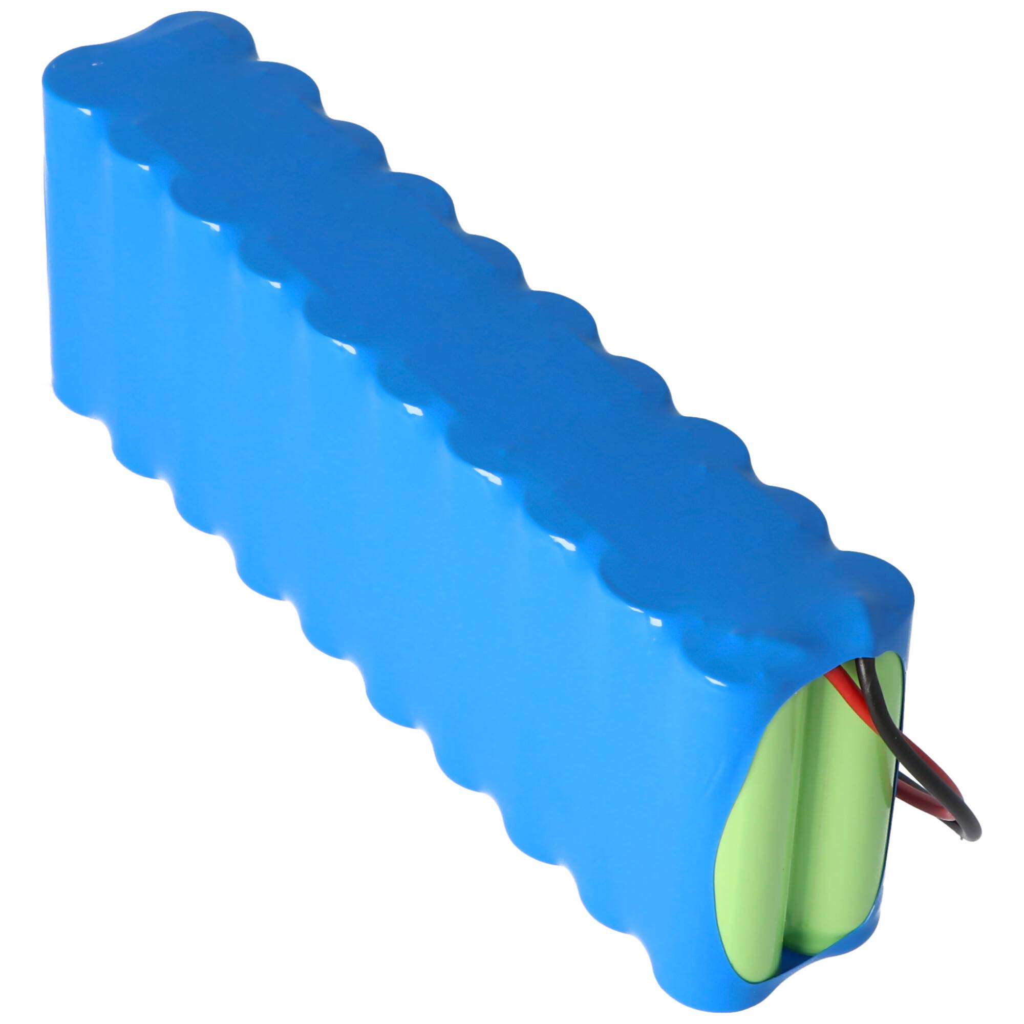 Akkupack NiMH 24V 1100mAh F2x10 WP1100AA mit 200mm Kabel 0,75mm² Abmessungen Länge 141mm Breite 29mm Höhe 49mm Gewicht 4