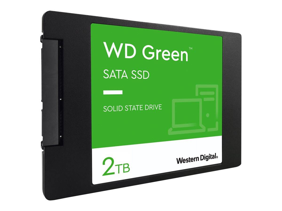 WD Green SSD WDS200T2G0A - SSD - 2 TB - intern - 2.5"" (6.4 cm)