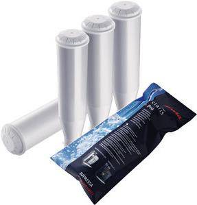 Jura CLARIS Pro White - Wasserfilter - für Kaffeemaschine (Packung mit 4) - für IMPRESSA X7-S, X9, X9 Win