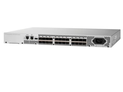 HPE 8/8 (8) Full Fabric Ports Enabled SAN Switch