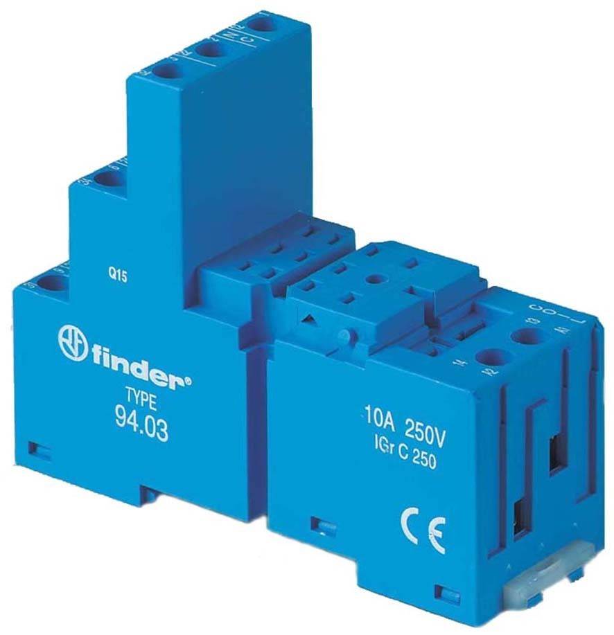 Finder Schraubfassung bl. f.55.33 94.03