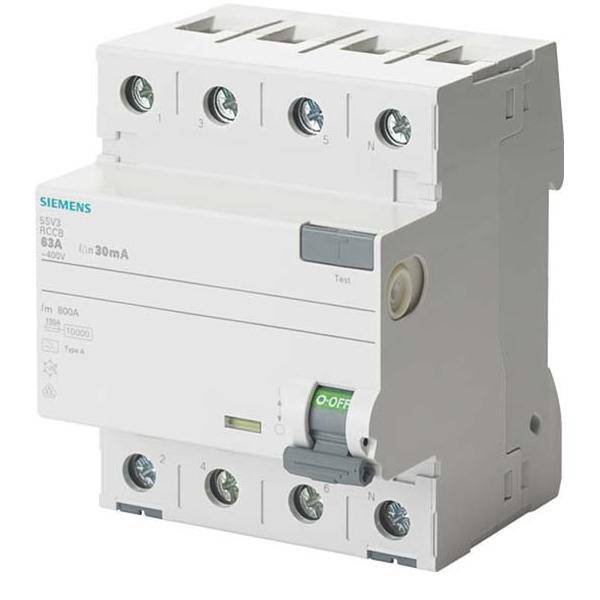 Siemens Dig.Industr. FI-Schutzschalter 5SV3344-6GV02