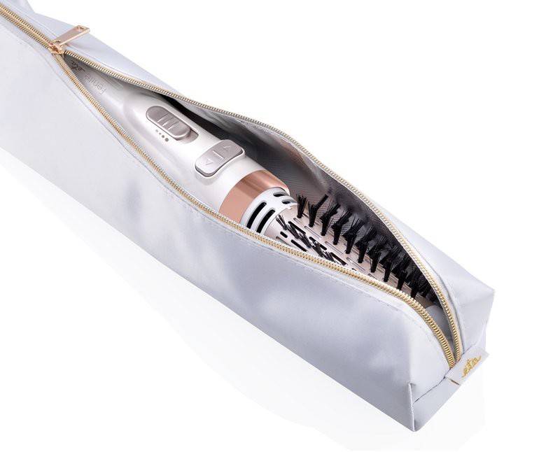 Omega ETA Warmluftbürste FENITE 6322 ws/mokka