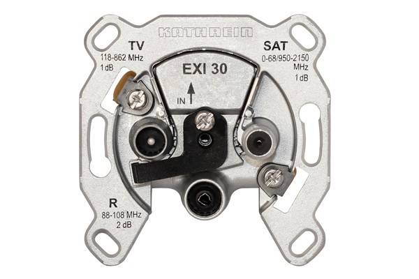 Kathrein SAT-Steckdose 3-fach EXI 30