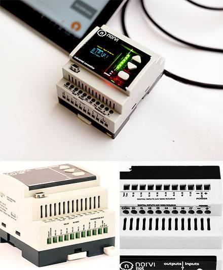 NORVI-IIOT-AE03 (ESP32-WROOM32 / 8x Digital Input)