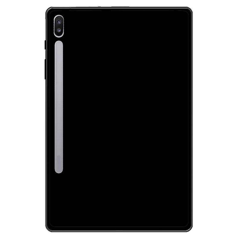 Silikonhülle Bumper Schwarz für SAMSUNG GALAXY TAB S6 (T865/T860) Case TPU Soft Handyhülle Cover Schutzhülle