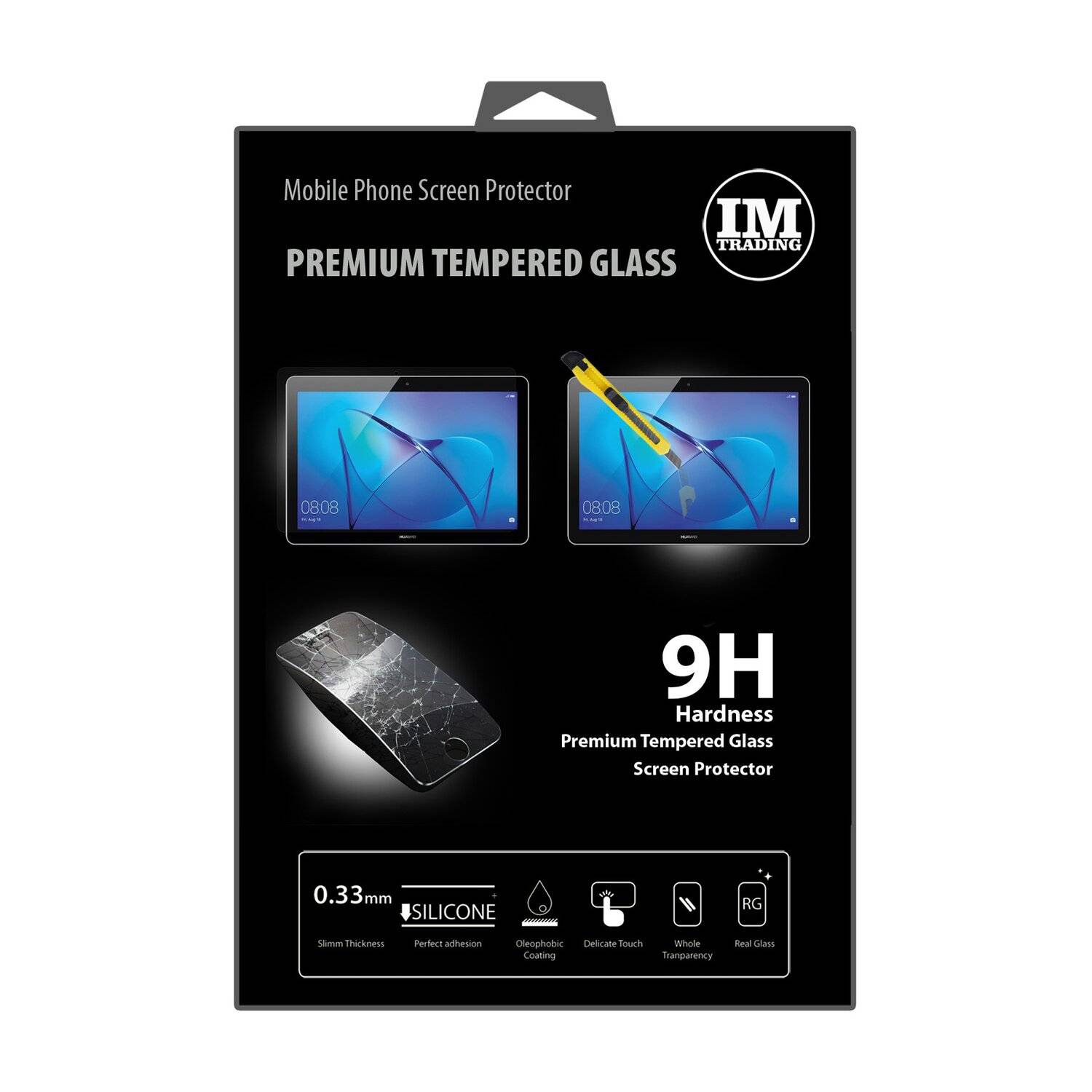 Schutzglas 9H für Huawei MediaPad T3 9.6 Zoll Displayschutzfolie Schutzfolie Passgenau