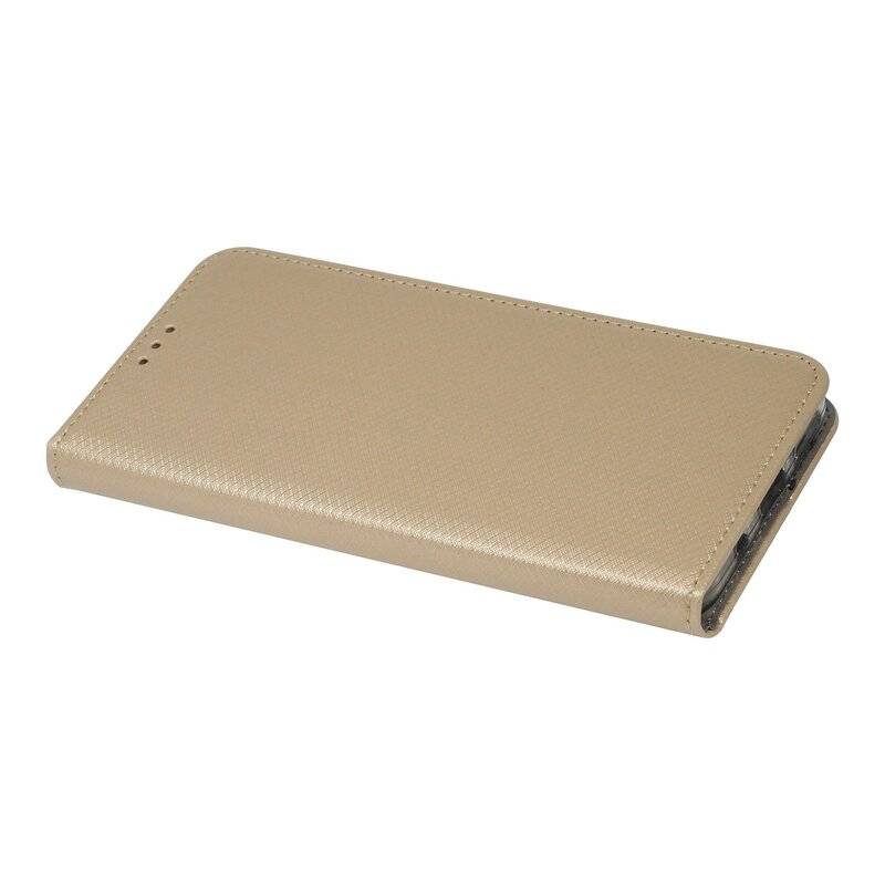 Buch Tasche "Smart" für NOKIA 2.3 Handy Hülle Etui Brieftasche Schutzhülle mit Standfunktion, Kartenfach Gold