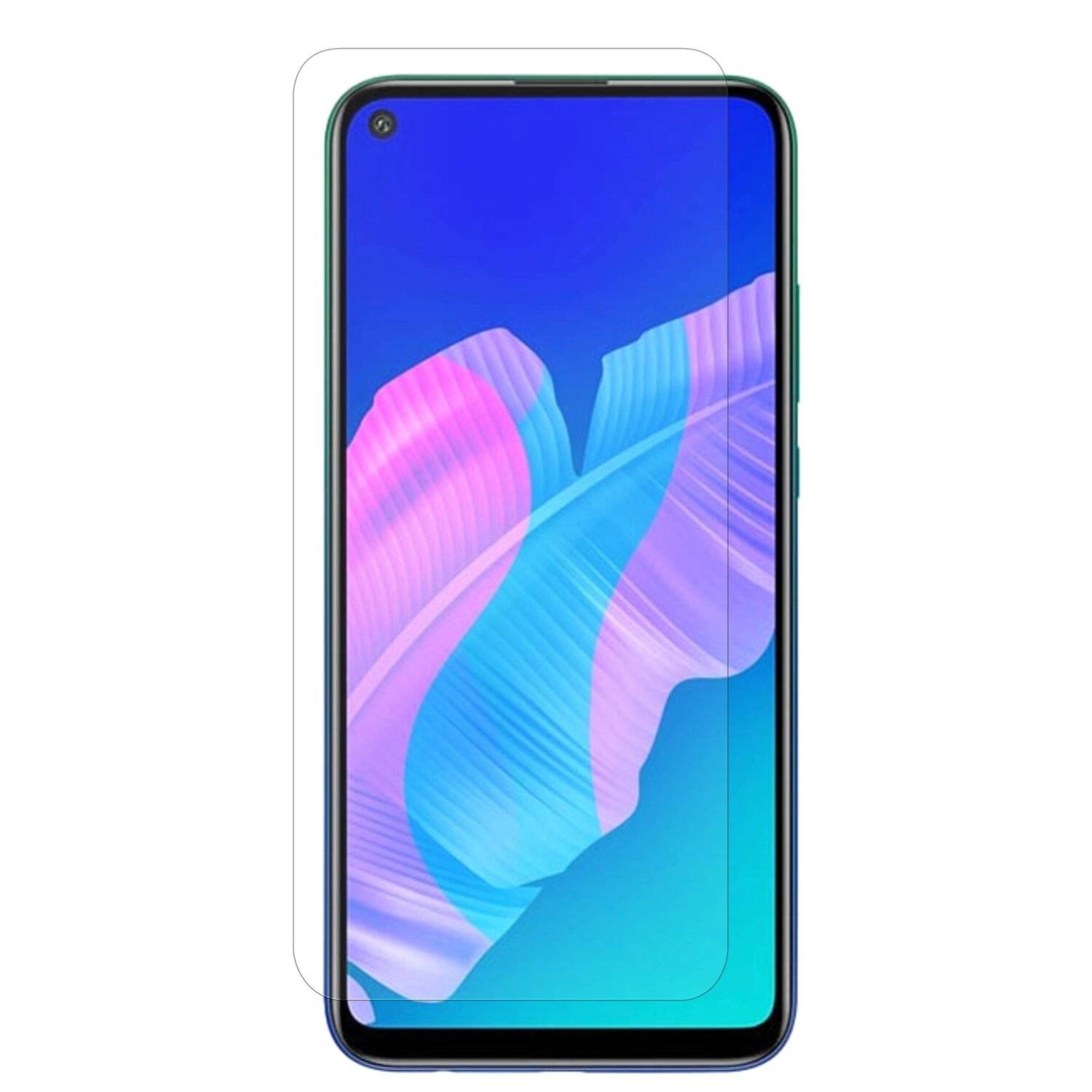 3X Schutz Schutz Glas 9H Tempered Glass Display Schutz Folie Display Glas Screen Protector für Huawei P40 Lite E