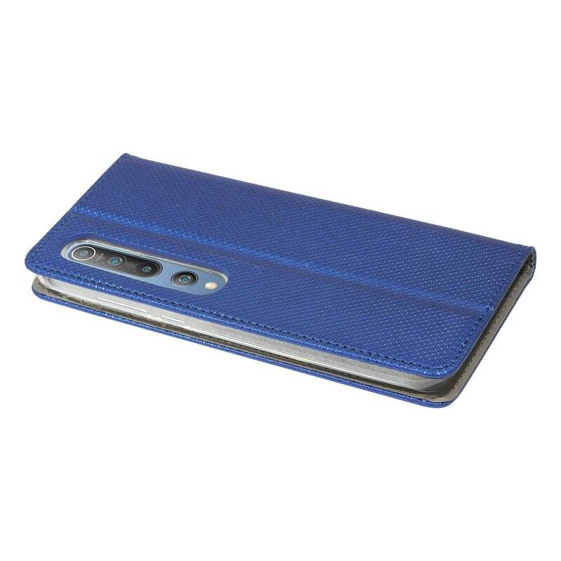 Buch Tasche "Smart" für XIAOMI MI 10 PRO Handy Hülle Etui Brieftasche Schutzhülle mit Standfunktion, Kartenfach Blau