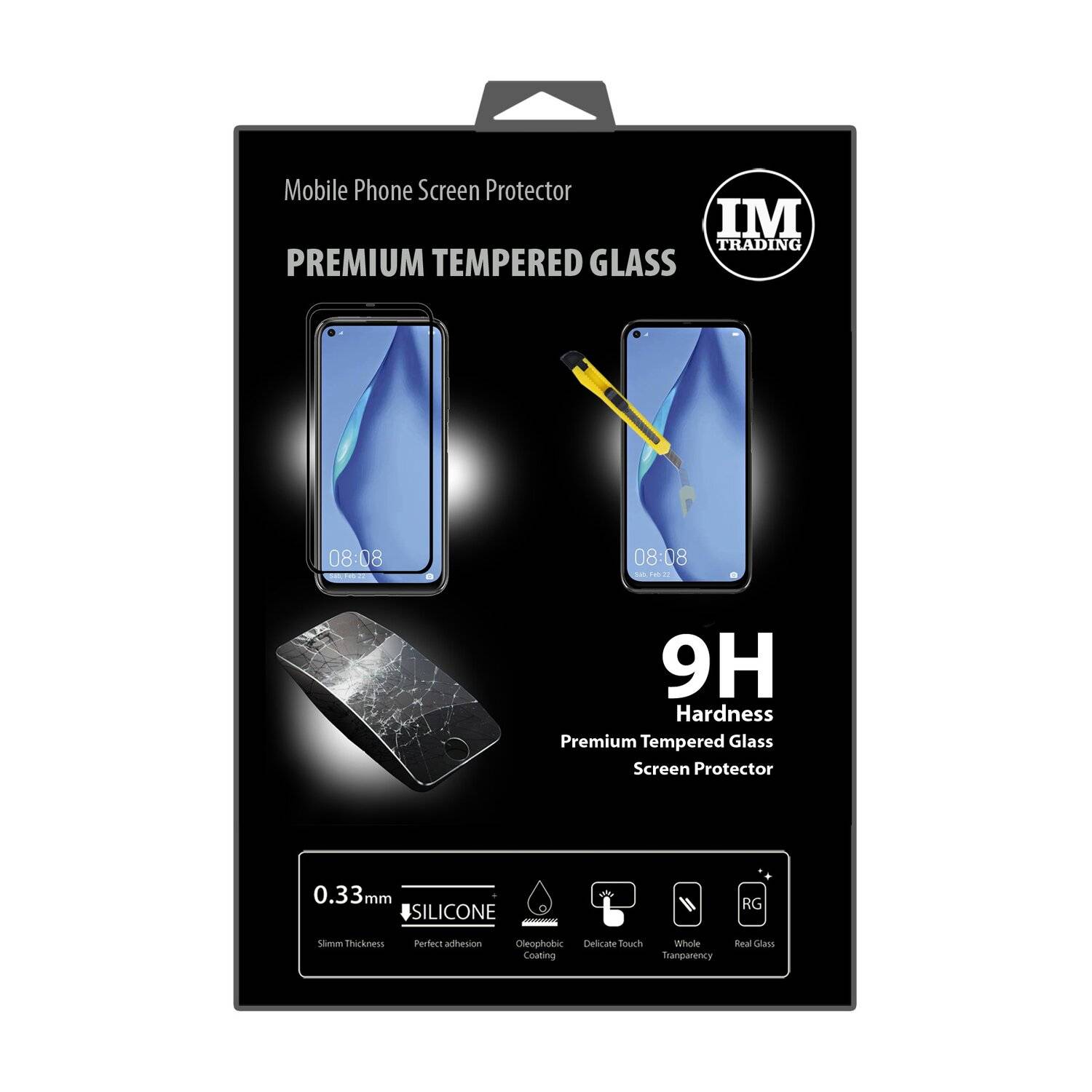 5D Schutz Glas für HUAWEI P40 LITE E Curved Schutz Folie Vollständig Klebend und Abdeckung Full Glue
