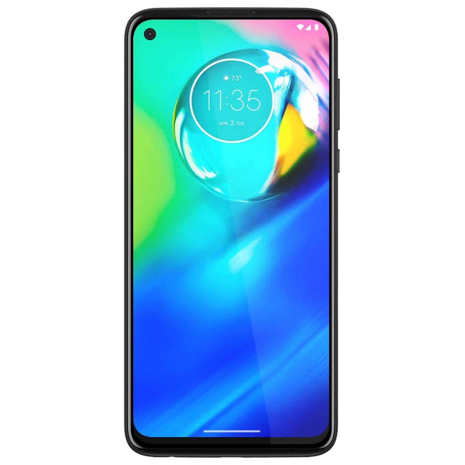 5D Schutz Glas für MOTOROLA MOTO G8 POWER Curved Schutz Folie Vollständig Klebend und Abdeckung