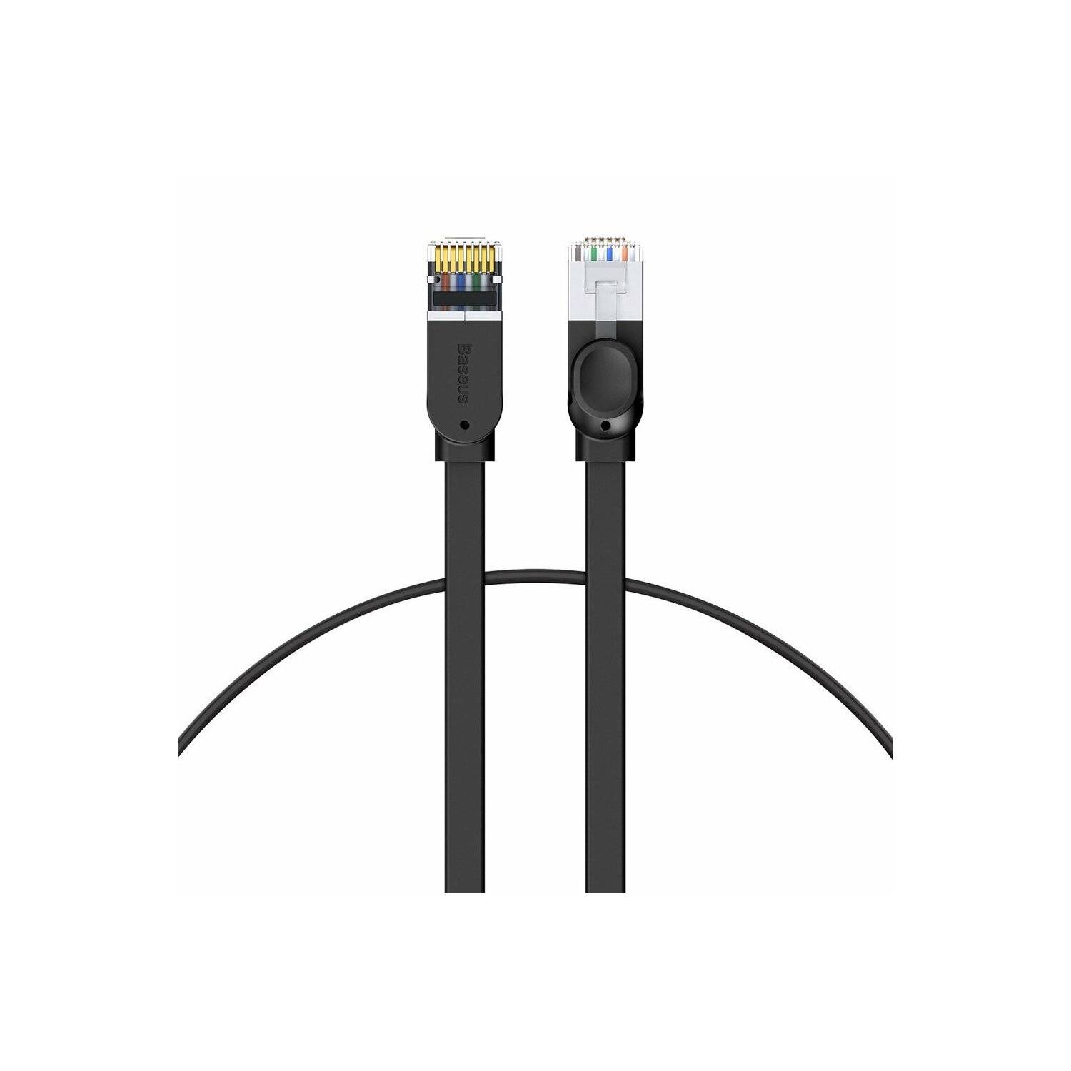 Baseus flaches LAN Kabel Internetkabel Ethernet patchcord RJ45 Cat 6 1000Mbp 0.5m