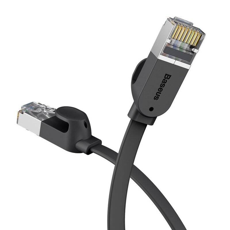 Baseus flaches LAN Kabel Internetkabel Ethernet patchcord RJ45 Cat 6 1000Mbp 3m