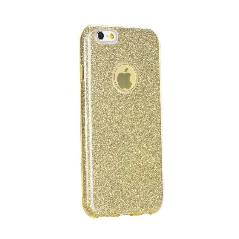Forcell Shining Silikonhülle Cover für Samsung Galaxy A41 (A415F) Schutzhülle Soft Case Schutz Motiv in Gold
