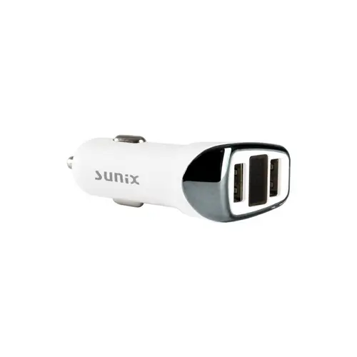 Sunix Autoladegerät Zigarettenanzünder Universal Schnellladung 2,4A + Micro-Usb Ladekabel Datenkabel Weiß Sunix Autoladegerät Zigarettenanzünder Universal Schnellladung 2,4A + Micro-Usb Ladekabel Datenkabel Weiß
