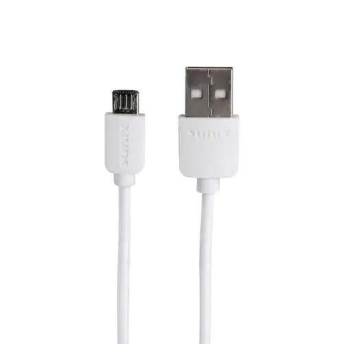 Sunix Autoladegerät Zigarettenanzünder Universal Schnellladung 2,4A + Micro-Usb Ladekabel Datenkabel Weiß Sunix Autoladegerät Zigarettenanzünder Universal Schnellladung 2,4A + Micro-Usb Ladekabel Datenkabel Weiß