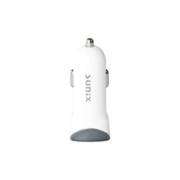 Sunix Autoladegerät Zigarettenanzünder Universal Schnellladung 2,4A + Micro-Usb Ladekabel Datenkabel Weiß Sunix Autoladegerät Zigarettenanzünder Universal Schnellladung 2,4A + Micro-Usb Ladekabel Datenkabel Weiß