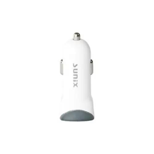 Sunix Autoladegerät Zigarettenanzünder Universal Schnellladung 2,4A + Micro-Usb Ladekabel Datenkabel Weiß Sunix Autoladegerät Zigarettenanzünder Universal Schnellladung 2,4A + Micro-Usb Ladekabel Datenkabel Weiß