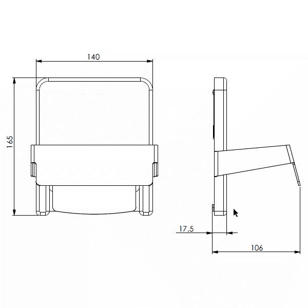 emoswitch-single-guarded Fußschalter