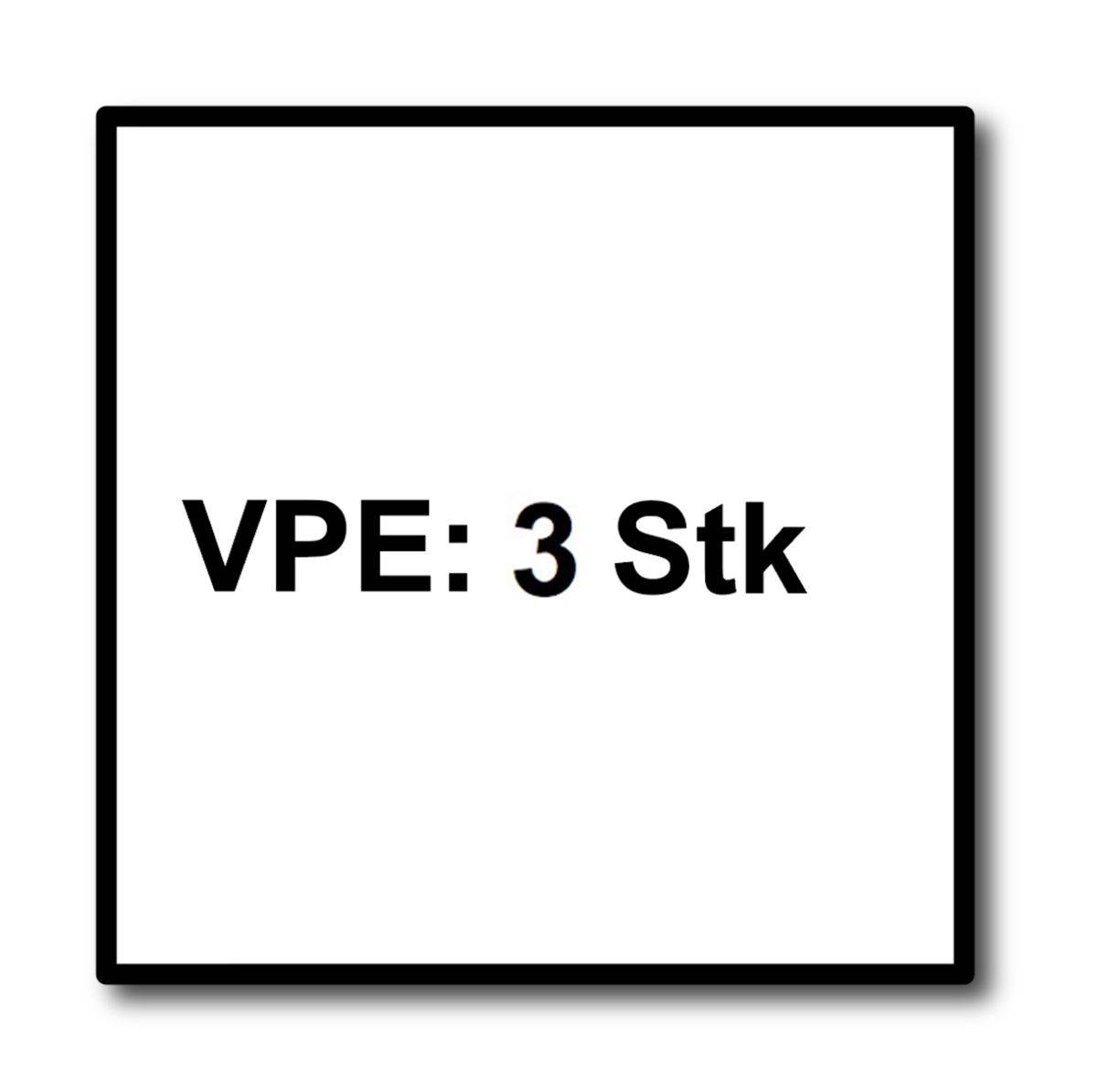 Fein E-Cut Precision Starlock Plus Sägeblatt 50x65 mm 3 Stück ( 63502127220 ) HCS