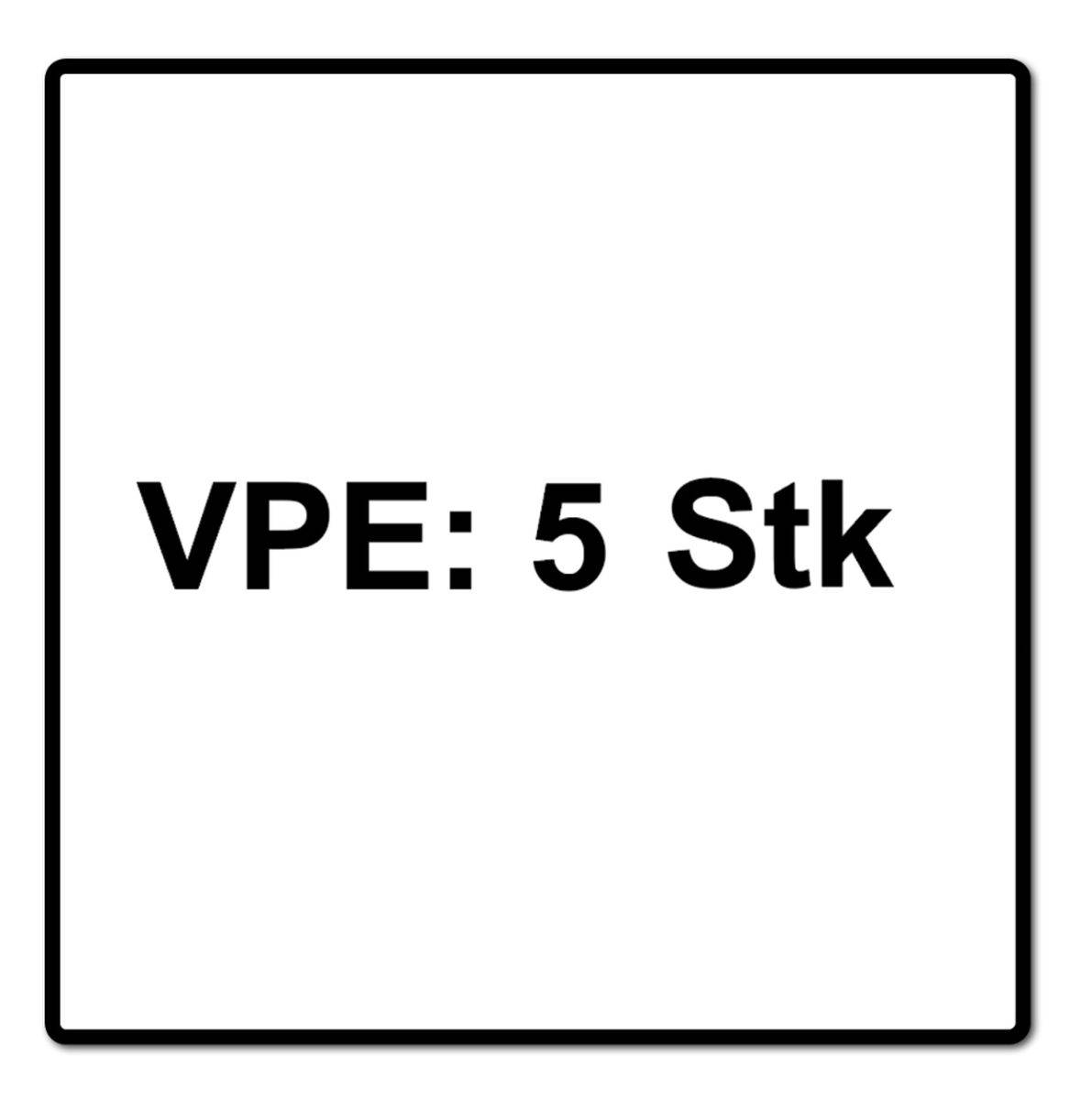 Fein E-Cut Precision Starlock Plus Sägeblatt 50x65 mm 5 Stück ( 63502127230 ) HCS