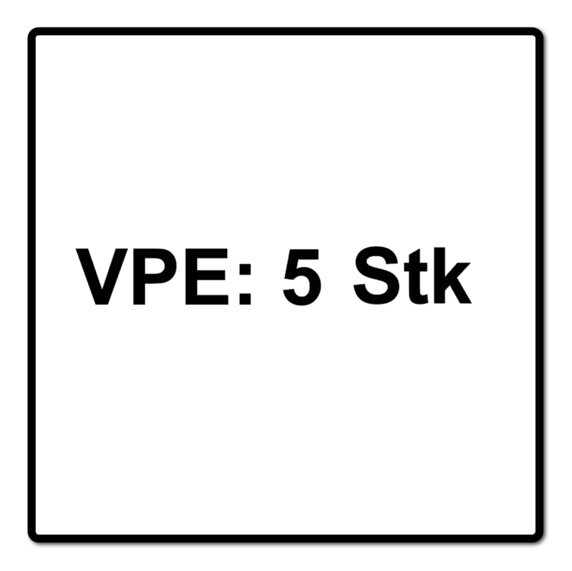 Fein Multimesser 5x Special Materials Starlock Sägeblatt ( 63903251230 ) drei Schneidflächen