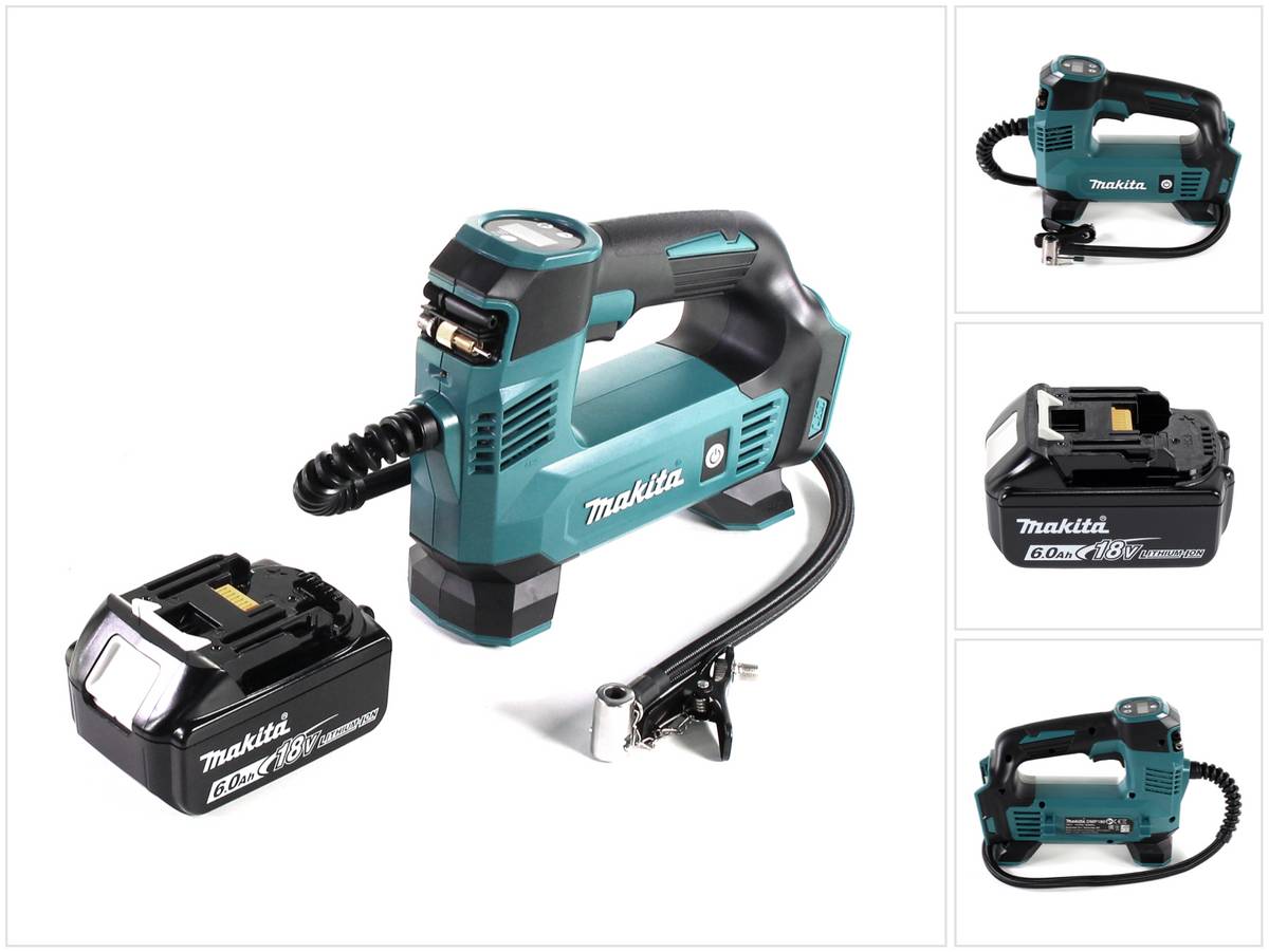 Makita DMP 180 G1 Akku Kompressor 18 V 8,3 bar 1x Akku 6,0 Ah - ohne Ladegerät