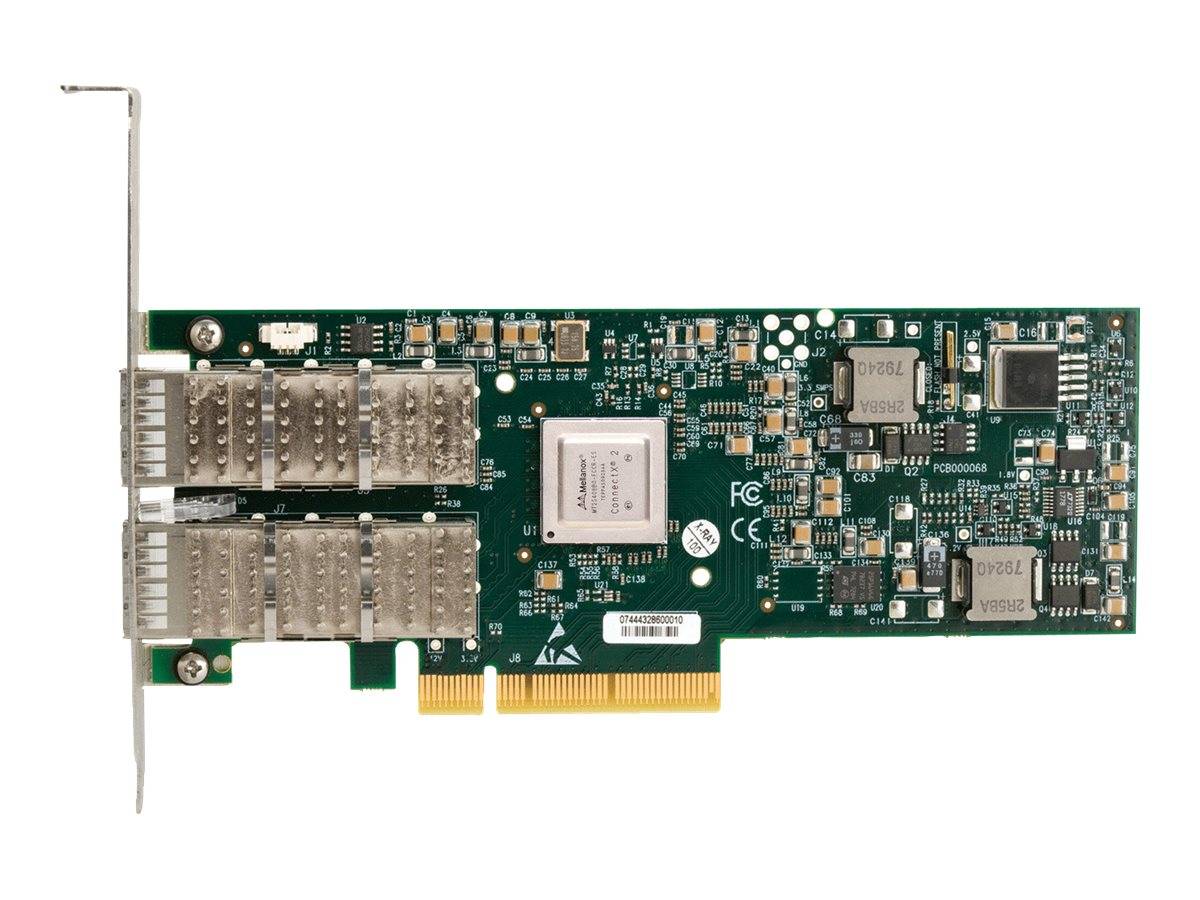 HPE 544+QSFP - Netzwerkadapter - 40Gb Ethernet / Infiniband FDR QSFP x 2