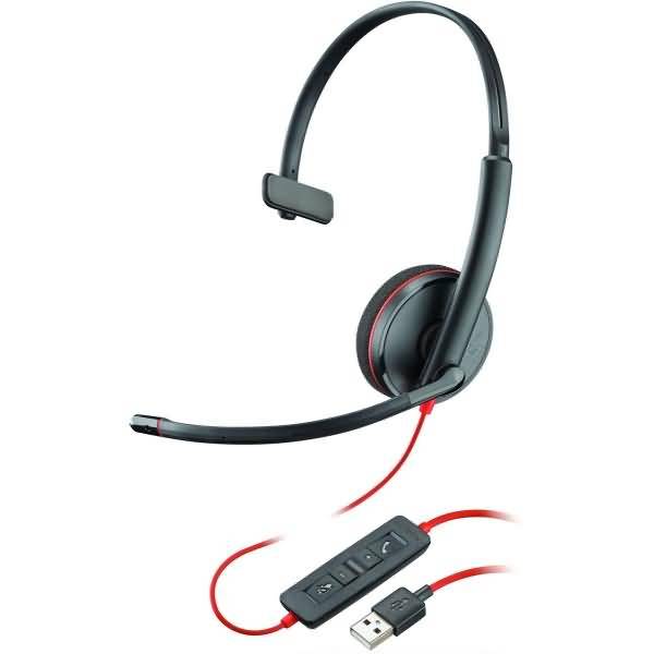Poly Headset Blackwire C3210 monaural USB-A