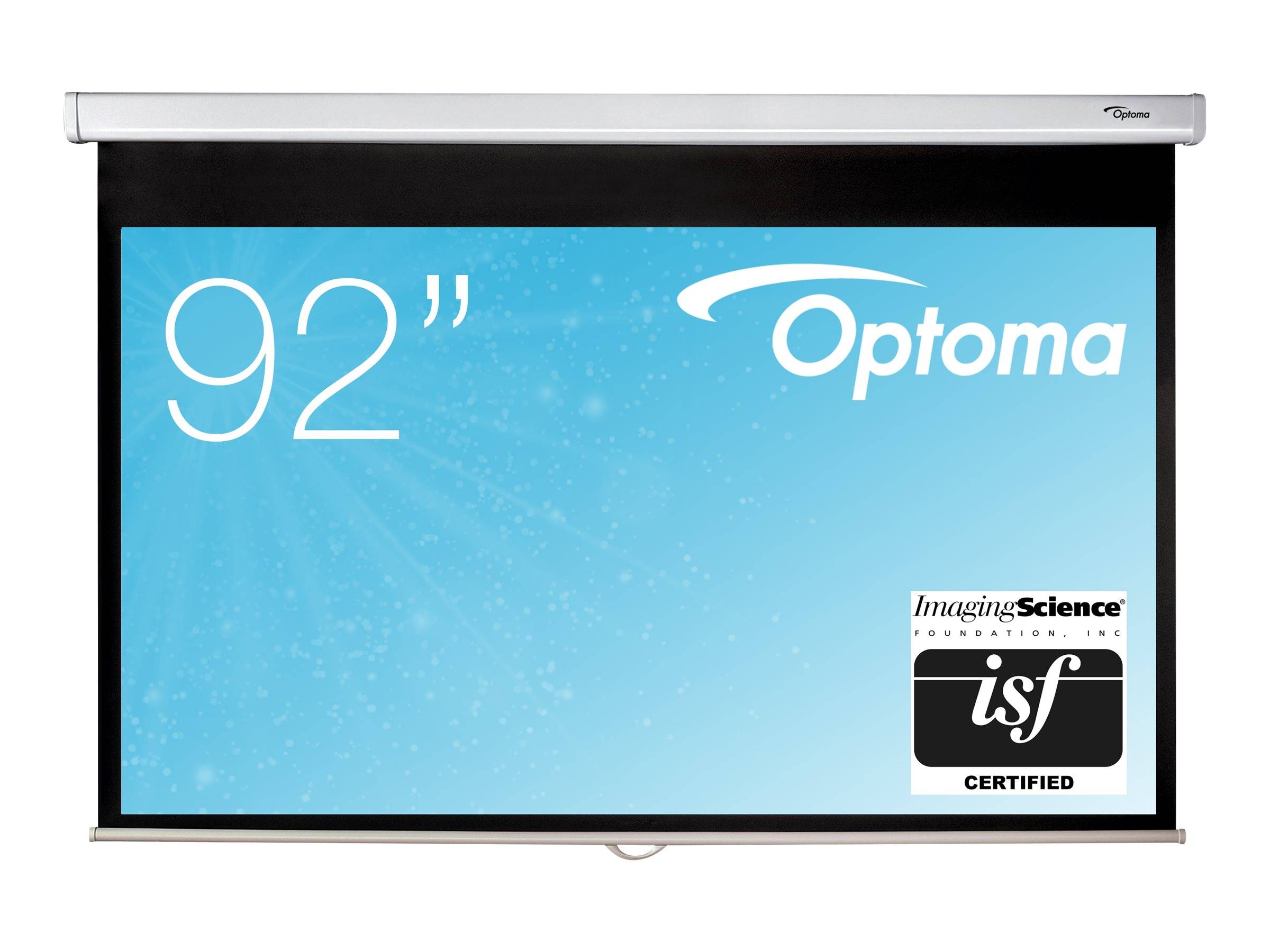 Optoma PWC - Leinwand - Deckenmontage möglich, geeignet für Wandmontage - 233.7 cm (92"")